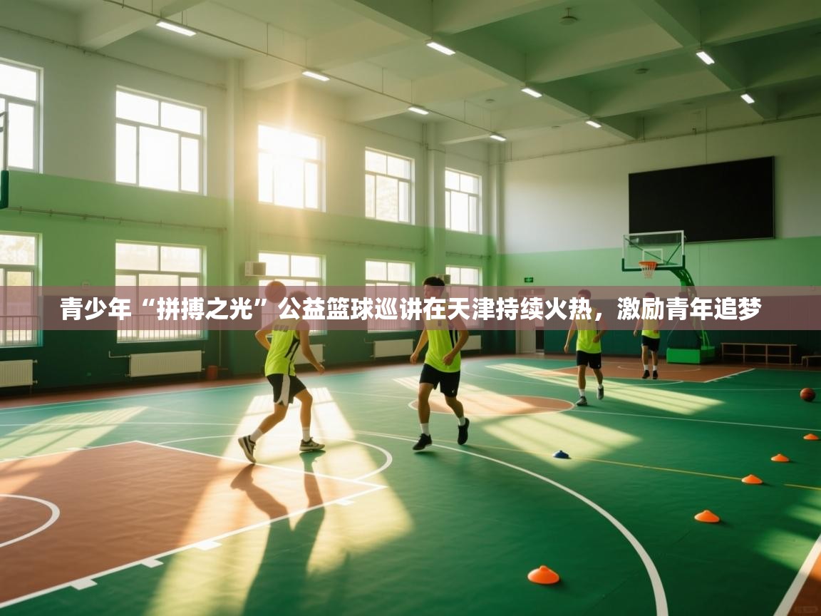 青少年“拼搏之光”公益篮球巡讲在天津持续火热,激励青年追梦 第2张